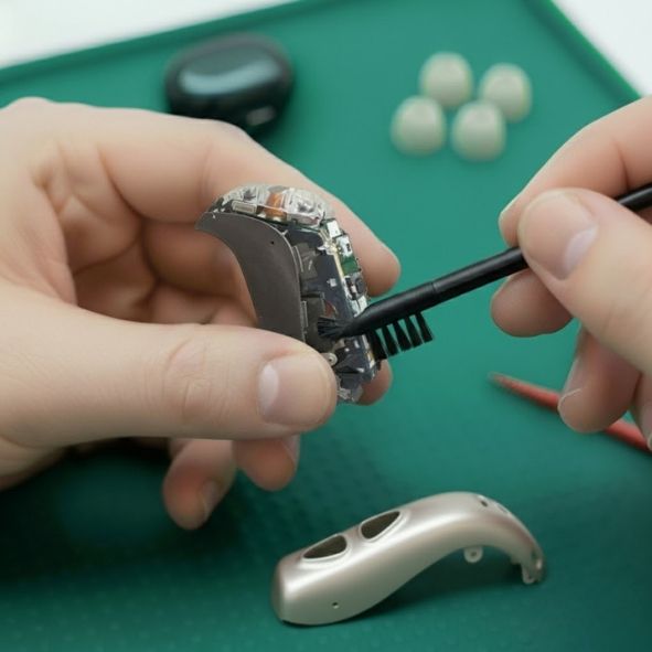 ซ่อมภายในเครื่องช่วยฟัง